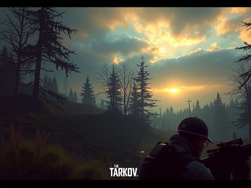 Screenshot of the EFT Launcher interface showing game version and play button