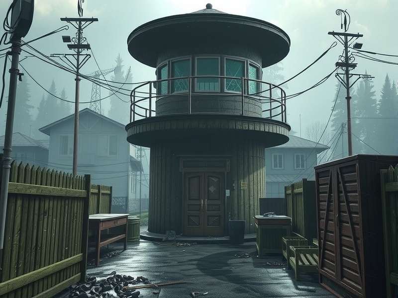 Escape from Tarkov player analyzing a map in a dark room