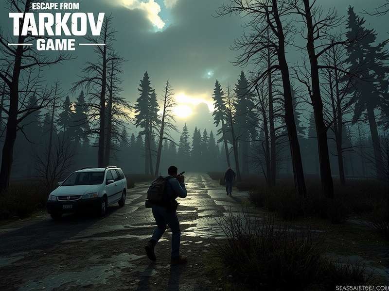 Escape from Tarkov city landscape and environment