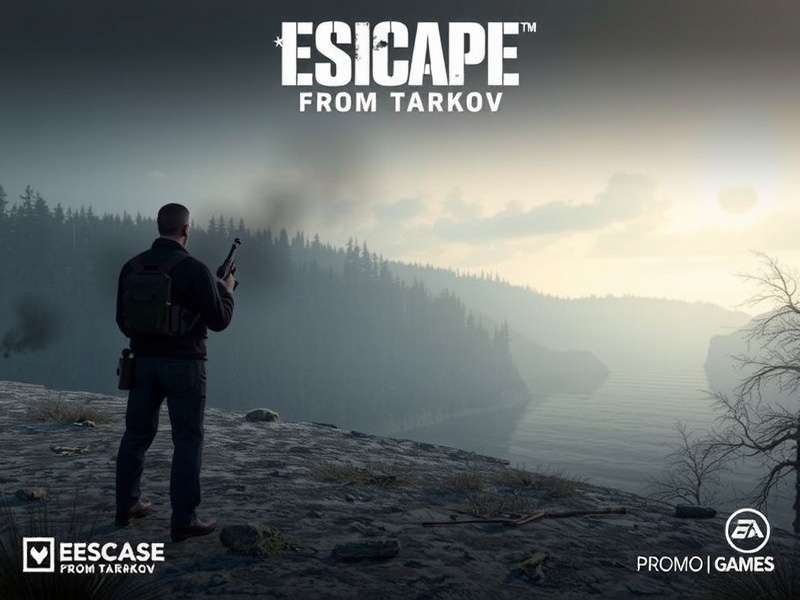 Step-by-step visual guide on how to redeem an Escape from Tarkov promo code on the official website