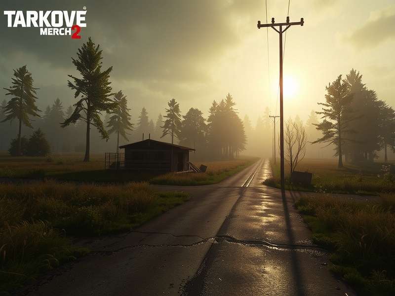 Collection of Escape from Tarkov merchandise including apparel and accessories