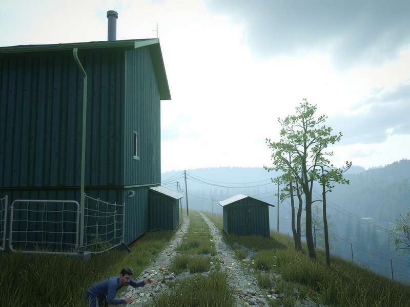 Escape from Tarkov gameplay being streamed on Twitch with chat overlay