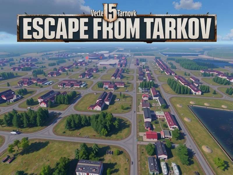 Detailed Escape from Tarkov Customs map with key locations marked