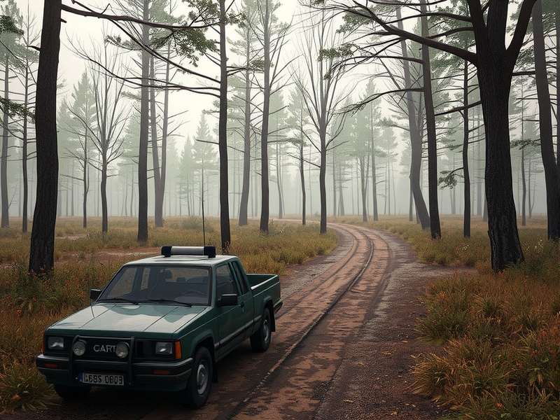 Strategic overview of Escape from Tarkov's Woods map showing key landmarks and loot areas