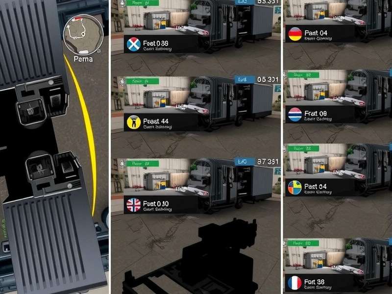 Collage of key Escape from Tarkov maps including Customs, Shoreline, and Interchange