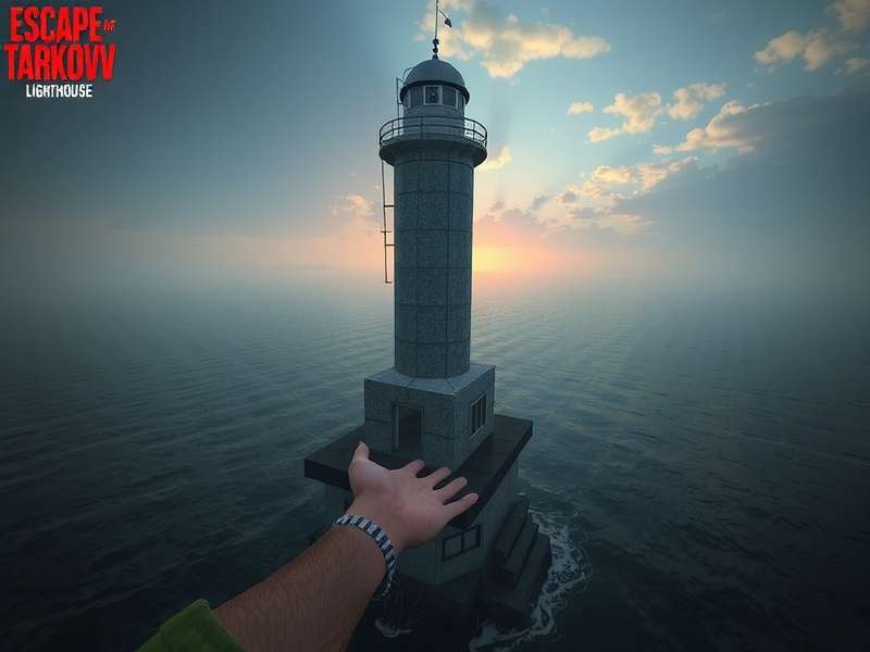 Escape From Tarkov Lighthouse map view from the top