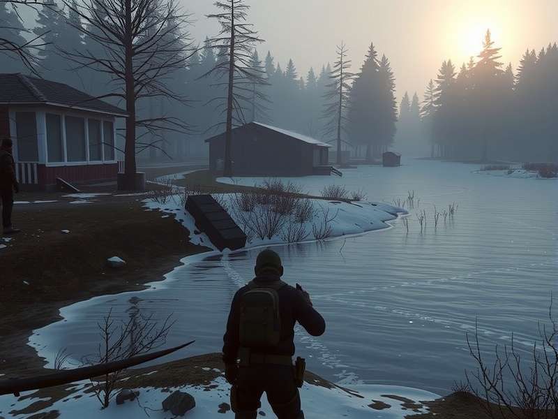 Professional Twitch streamer broadcasting an intense Escape from Tarkov raid