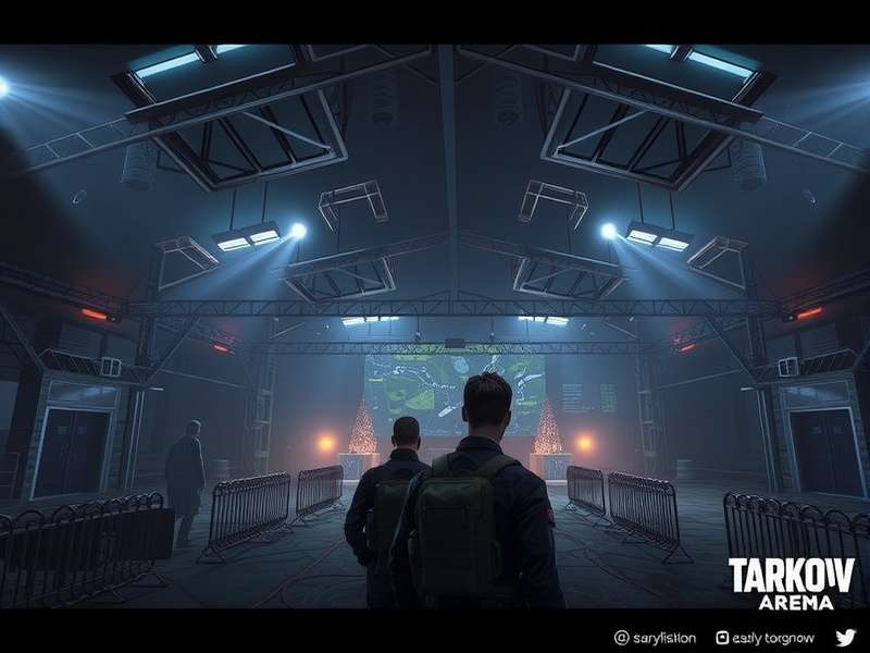 Escape from Tarkov Arena intense PvP combat scene with operators in tactical gear