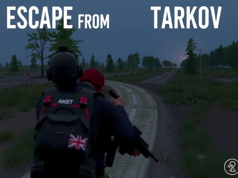 Escape from Tarkov intense firefight in urban environment