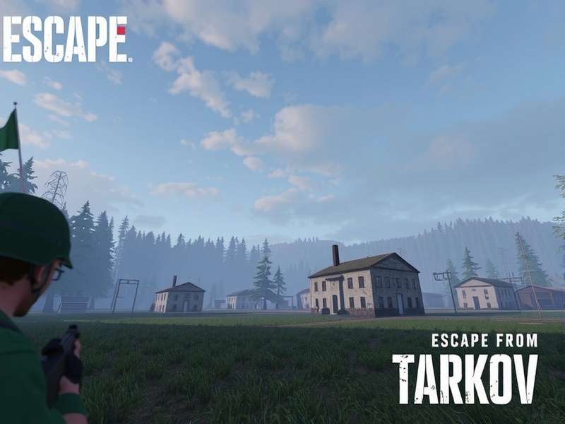 Escape From Tarkov free raid gameplay screenshot showing tactical combat in a forested area