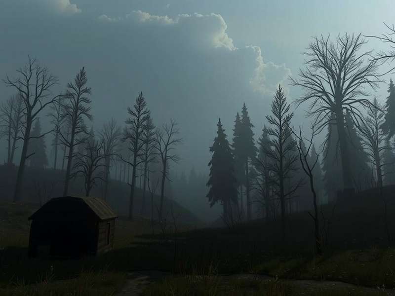 Escape From Tarkov gameplay screenshot showing a soldier in a hostile urban environment