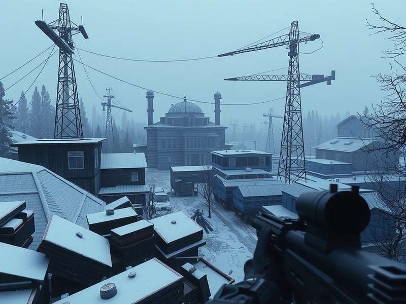 Killa boss in Escape from Tarkov on Interchange map with trademark heavy armor and RPK-16