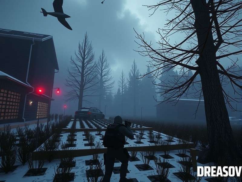 Escape From Tarkov Knight — full-body armor, decked-out SCAR-H, and the infamous Rogue squad behind him