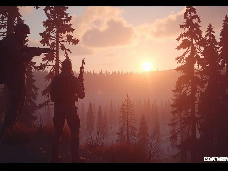 Escape From Tarkov controls overview showing keyboard and in-game HUD